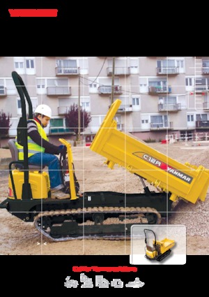 Самосвали на вериги Yanmar C 12 RB