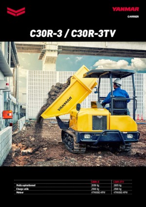 Самосвали на вериги Yanmar C30R-3 