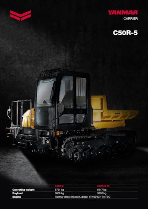 Самосвали на вериги Yanmar C 50 R 5