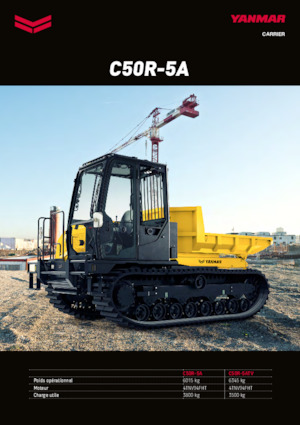 Самосвали на вериги Yanmar C50R-5A 