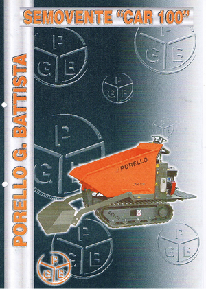 Самосвали на вериги Porello Car 100