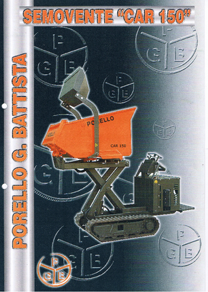 Самосвали на вериги Porello Car 150