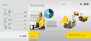 Самосвали на вериги Wacker Neuson DT08