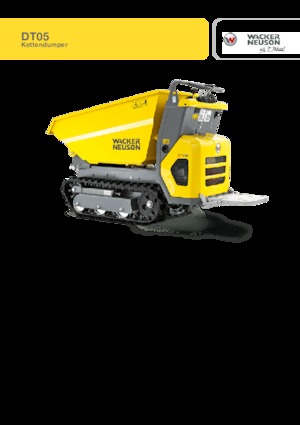 Самосвали на вериги Wacker Neuson DT05