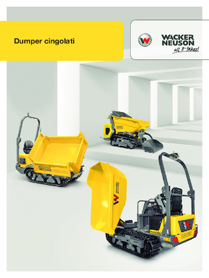 Самосвали на вериги Wacker Neuson DT10
