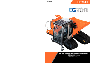 Самосвали на вериги Hitachi EG 70 R 3