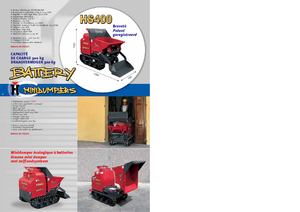 Самосвали на вериги Hinowa HS400