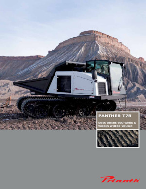 Самосвали на вериги Prinoth Panther T7R