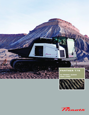 Самосвали на вериги Prinoth Panther T7R
