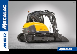 Верижни екскаватори Mecalac 10MCR