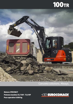 Верижни екскаватори Eurocomach 100 TR