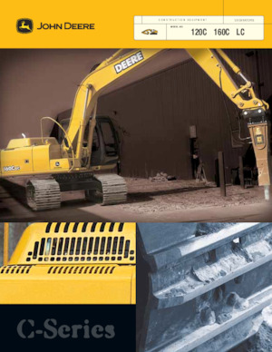 Верижни екскаватори John Deere Construction 120C