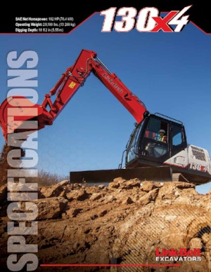 Верижни екскаватори Link-Belt 130 X4