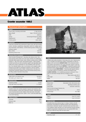 Верижни екскаватори Atlas 160 LC