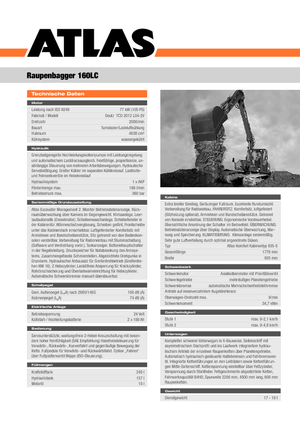 Верижни екскаватори Atlas 160 LC