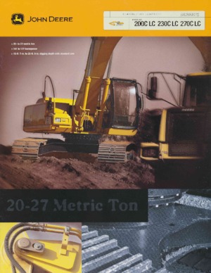 Верижни екскаватори John Deere Construction 200C