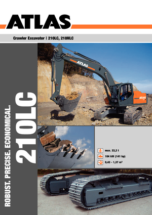 Верижни екскаватори Atlas 210 LC