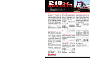 Верижни екскаватори Link-Belt 210 X3