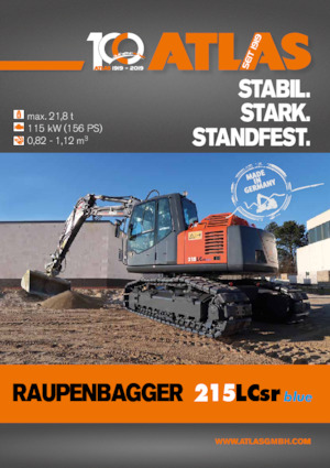 Верижни екскаватори Atlas 215 LC-SR 
