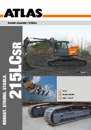 Верижни екскаватори Atlas 215 LC-SR