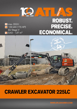 Верижни екскаватори Atlas 225 LC