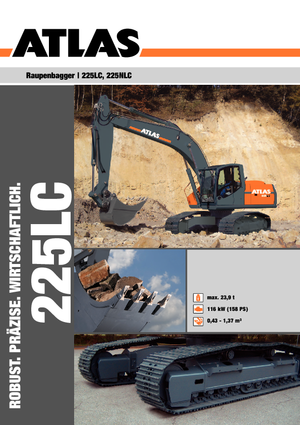 Верижни екскаватори Atlas 225 LC