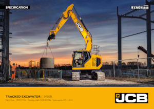 Верижни екскаватори JCB 245XR