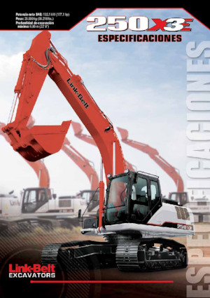 Верижни екскаватори Link-Belt 250 X3E