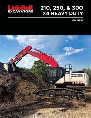 Верижни екскаватори Link-Belt 250 X4 Heavy Duty