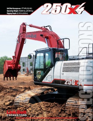 Верижни екскаватори Link-Belt 250 X4