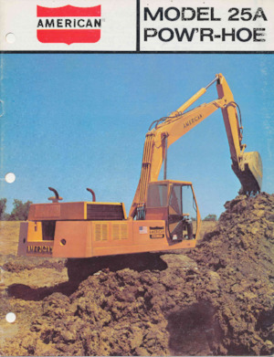 Верижни екскаватори American Hoist & Derrick 25A