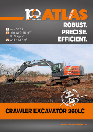 Верижни екскаватори Atlas 260 LC
