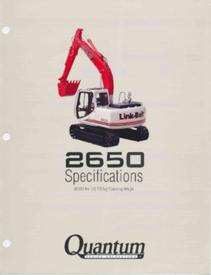 Верижни екскаватори Link-Belt 2650