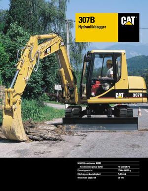 Верижни екскаватори Caterpillar 307B