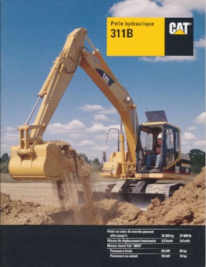 Верижни екскаватори Caterpillar 311B