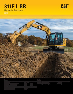 Верижни екскаватори Caterpillar 311F L RR