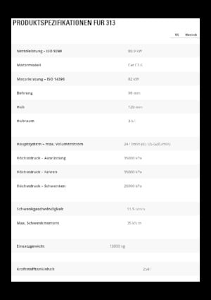 Верижни екскаватори Caterpillar 313