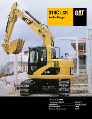 Верижни екскаватори Caterpillar 314C LCR