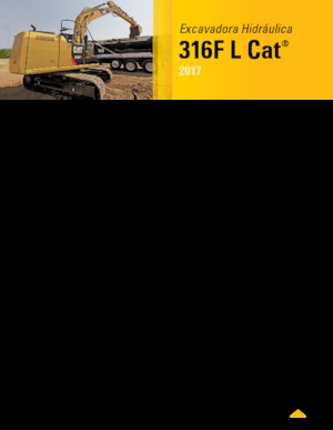 Верижни екскаватори Caterpillar 316F L