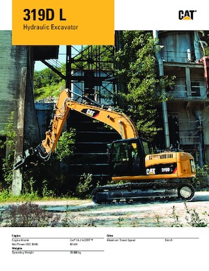Верижни екскаватори Caterpillar 319D