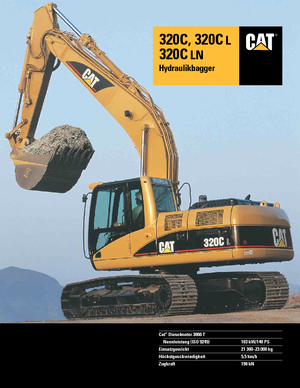 Верижни екскаватори Caterpillar 320 C L