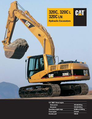 Верижни екскаватори Caterpillar 320 C L