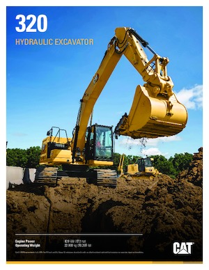 Верижни екскаватори Caterpillar 320