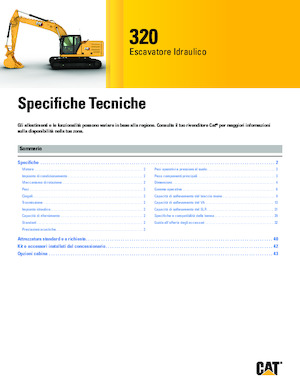 Верижни екскаватори Caterpillar 320