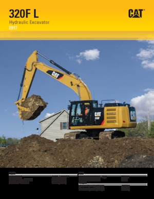 Верижни екскаватори Caterpillar 320E L