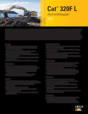Верижни екскаватори Caterpillar 320F L
