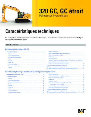 Верижни екскаватори Caterpillar 320GC