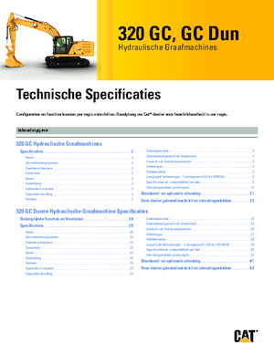 Верижни екскаватори Caterpillar 320GC