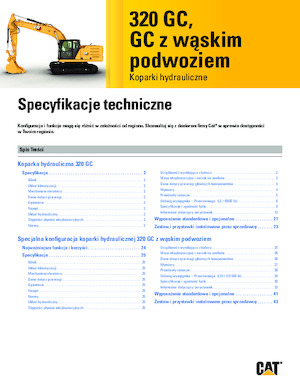 Верижни екскаватори Caterpillar 320GC
