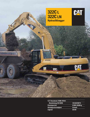 Верижни екскаватори Caterpillar 322 CLN